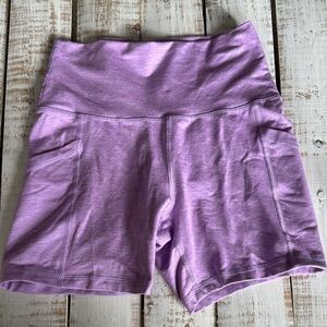 Aerie Offline 4” bike short size M Purple